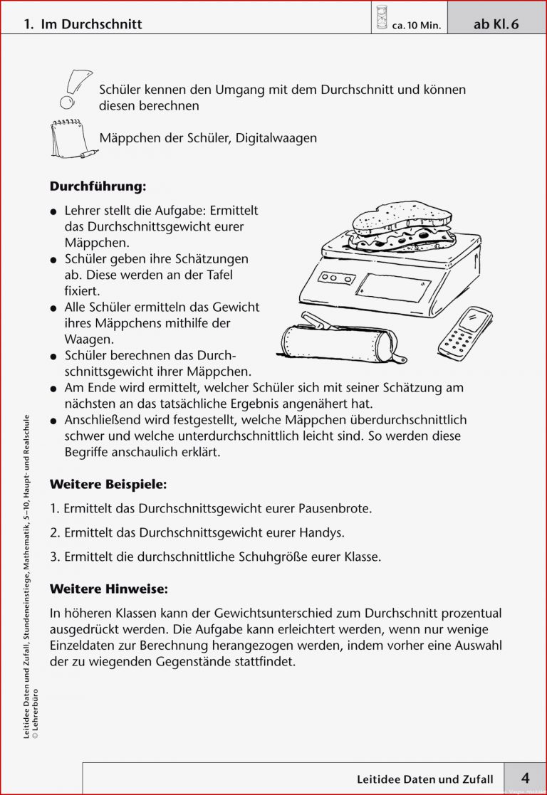 Mathematik · Arbeitsblätter · Sekundarstufe I · Lehrerbüro