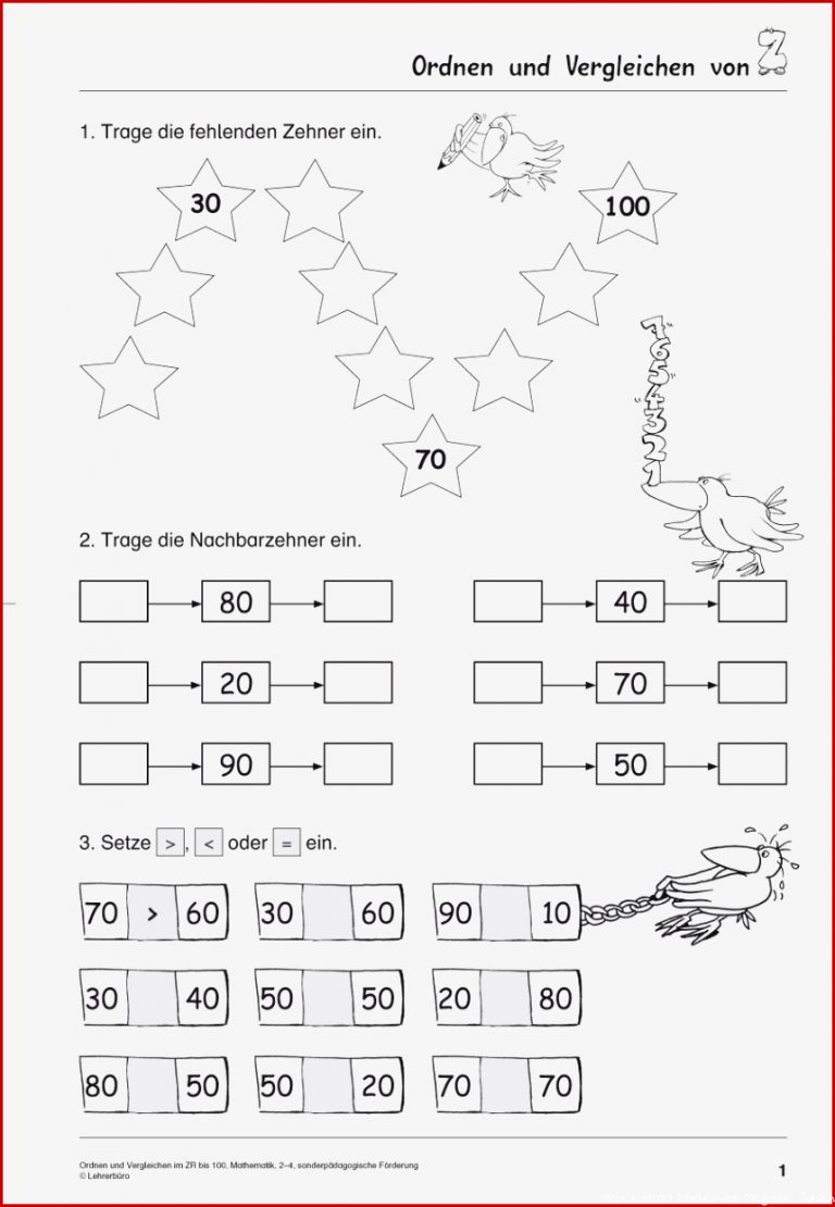 Mathematik · Arbeitsblätter · Sonderpädagogik · Lehrerbüro