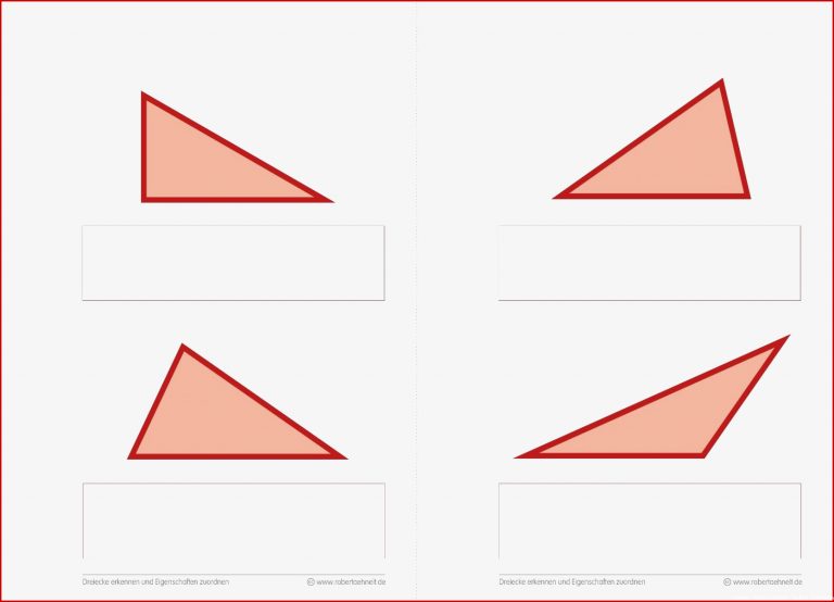 Mathematik Dreiecke Arbeitsblätter Neue Arbeitsblätter