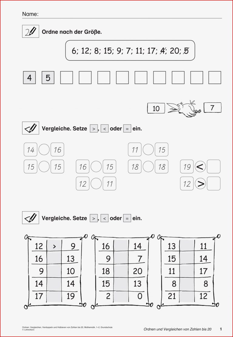 Mathematik Inklusion · Arbeitsblätter · Grundschule