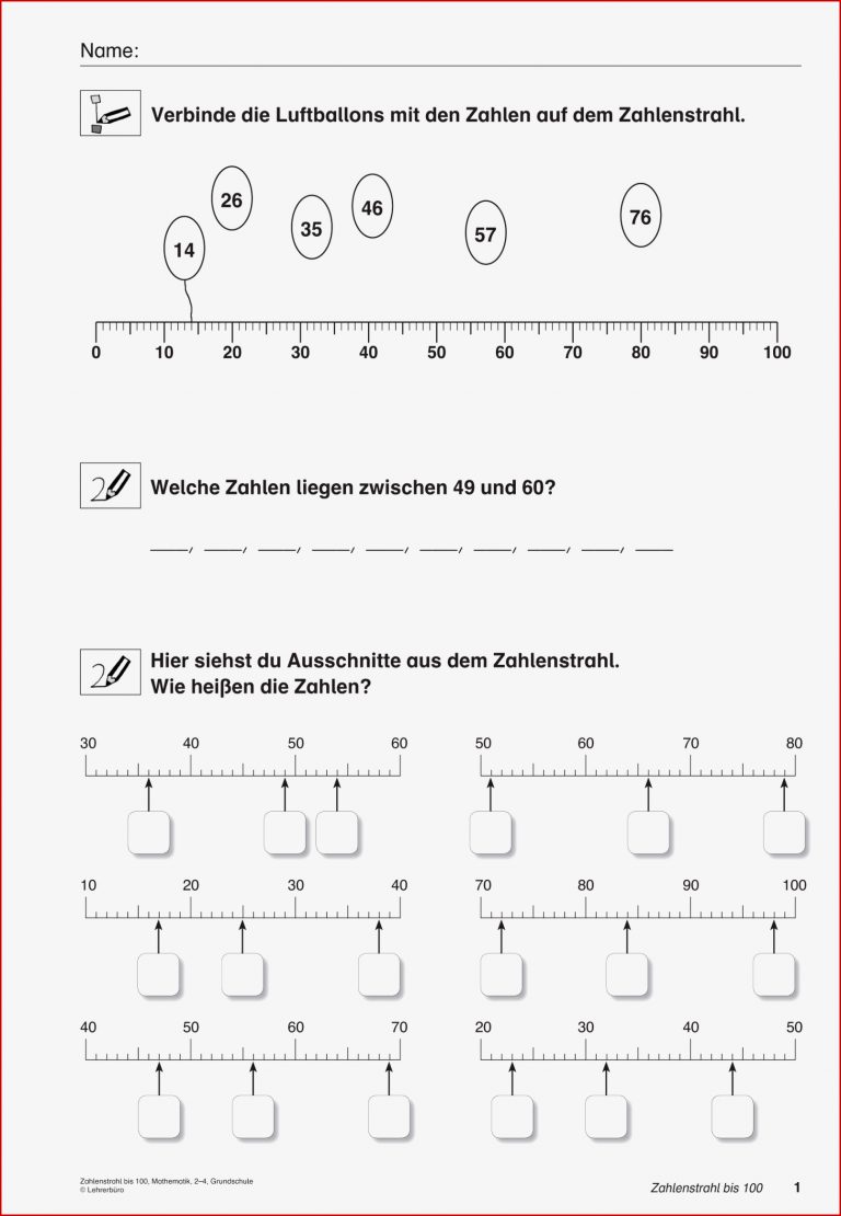 Mathematik Inklusion · Arbeitsblätter · Grundschule