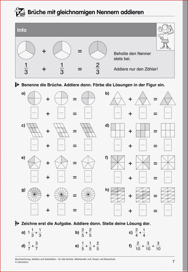 Mathematik Inklusion · Arbeitsblätter · Sekundarstufe I