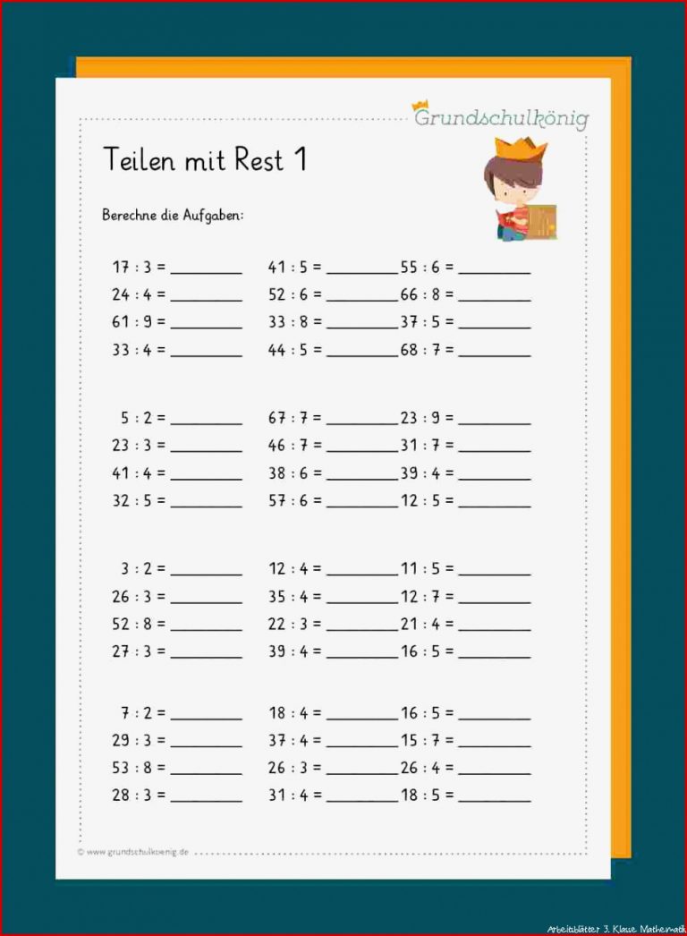 Mathematik Klasse 3 Arbeitsblätter Kinderbilderwnload