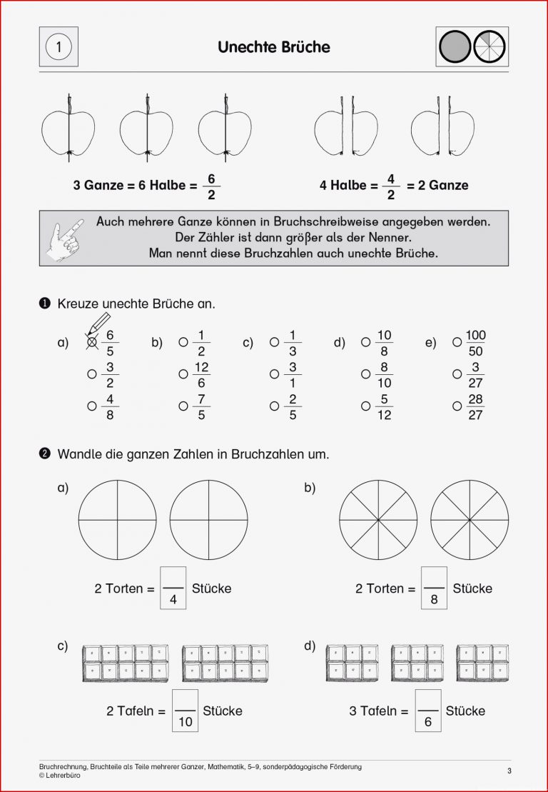 Mathematik Klasse 6 Arbeitsblätter mit Lösungen