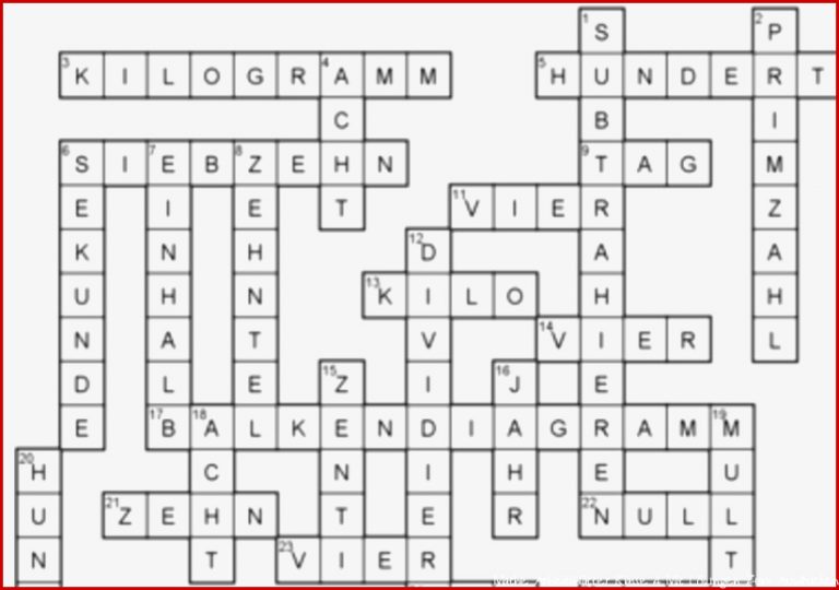Mathematik Kreuzworträtsel Arbeitsblätter Kreuzworträtsel