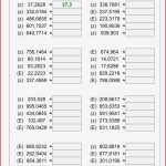 Mathematik Runden Von Zahlen 5 Klasse Arbeitsblätter
