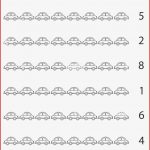 Mathematik Spiel Für Kinder Anzahl Und Farbe Autos