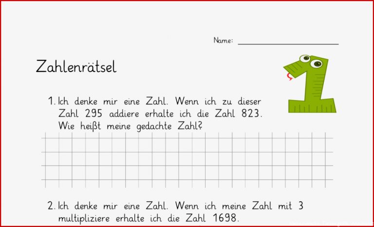 Mathematische Begriffe Grundschule Arbeitsblatt Stephen