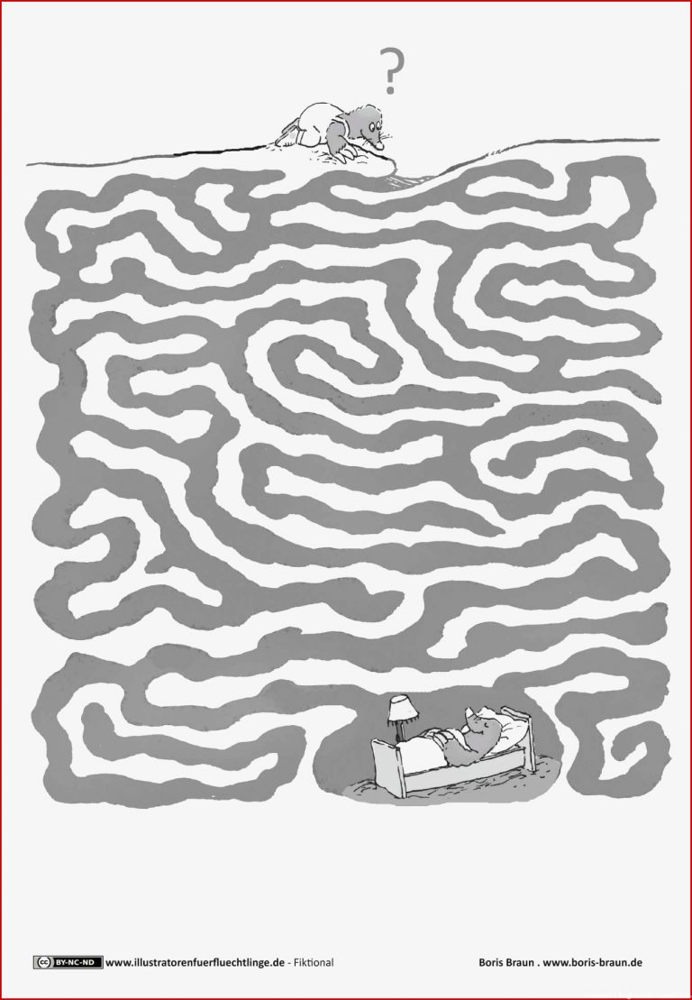Maulwurf Labyrinth