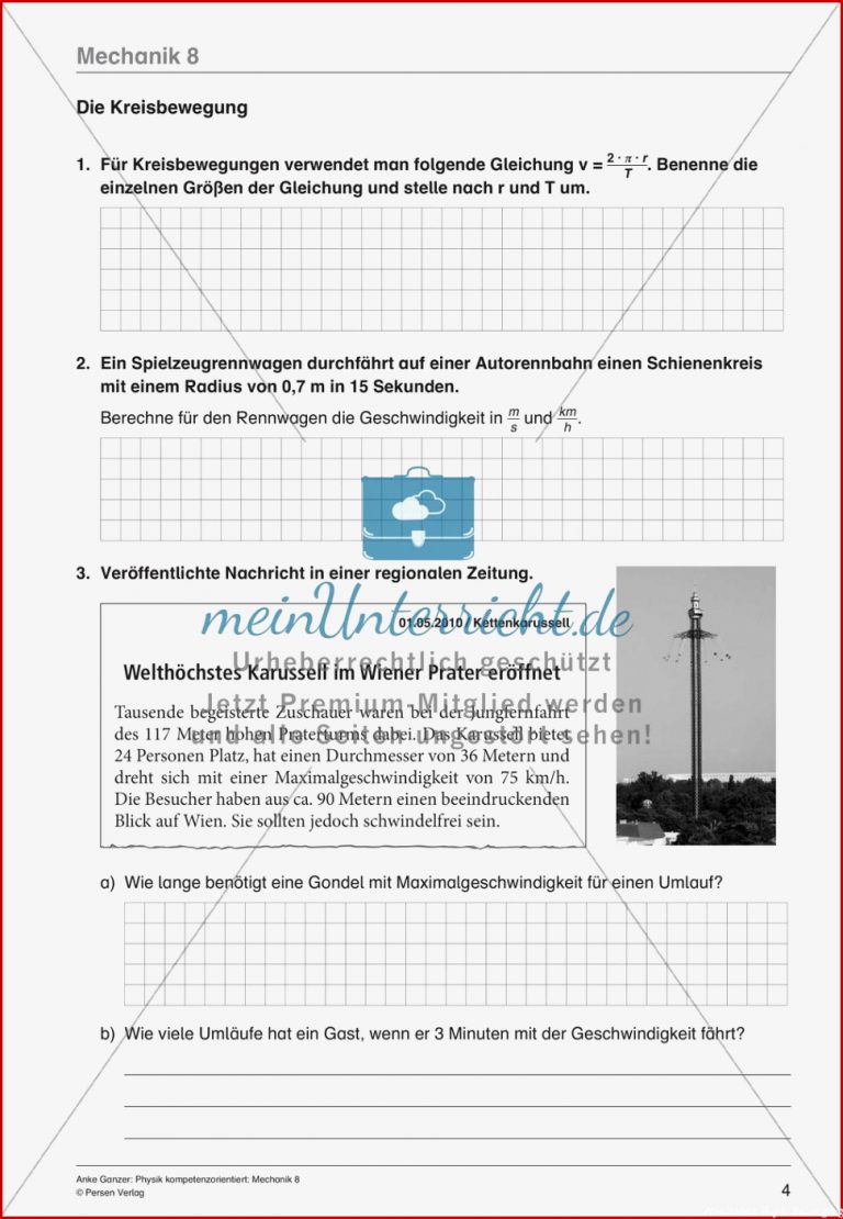 Mechanik Bewegungsarten meinUnterricht