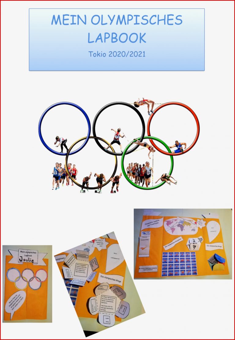 Mein olympisches Lapbook – Unterrichtsmaterial in den