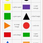 Memory Colours and Shapes – Unterrichtsmaterial In Den