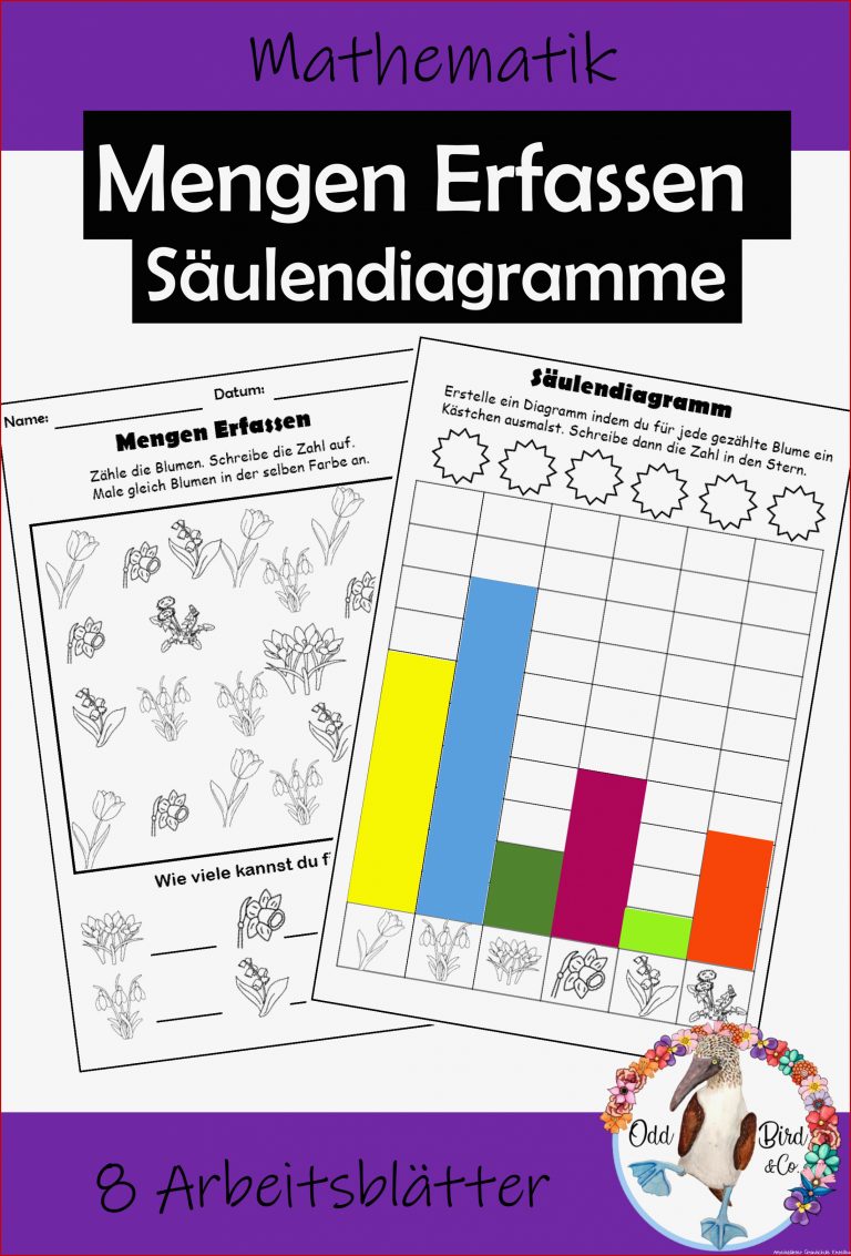 Mengen Erfassen Säulen Diagramm Erstellen Und Daten