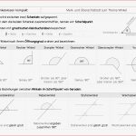 Merk Und Übersichtsblatt Zum thema Winkel