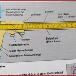 Messen Mit Dem Messschieber