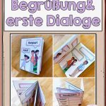 Minibook Begrüßung Erste Dialoge Anfangsunterricht