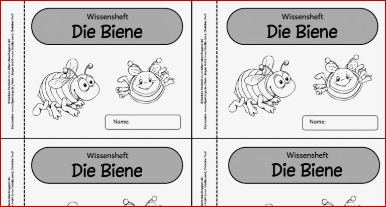 Miniwissensheft Bienenkartei Pdf