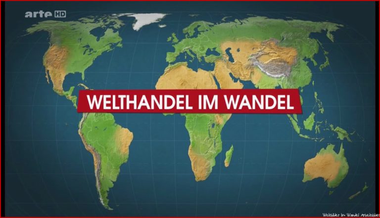 Mit Offenen Karten Welthandel Im Wandel 2016