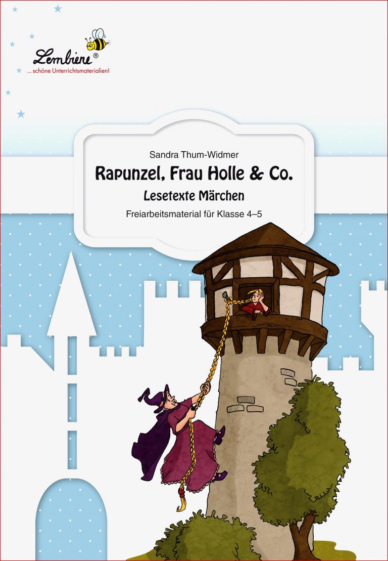 Mit „Rapunzel Frau Holle & Co Lesetexte Märchen“ wird