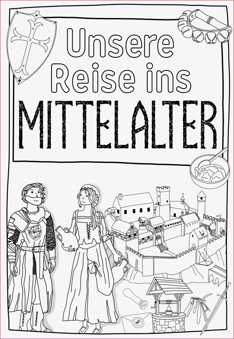 Mittelalter Deckblatt Für Schnellhefter & ordner