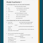 Modal Auxiliaries / Modale Hilfsverben