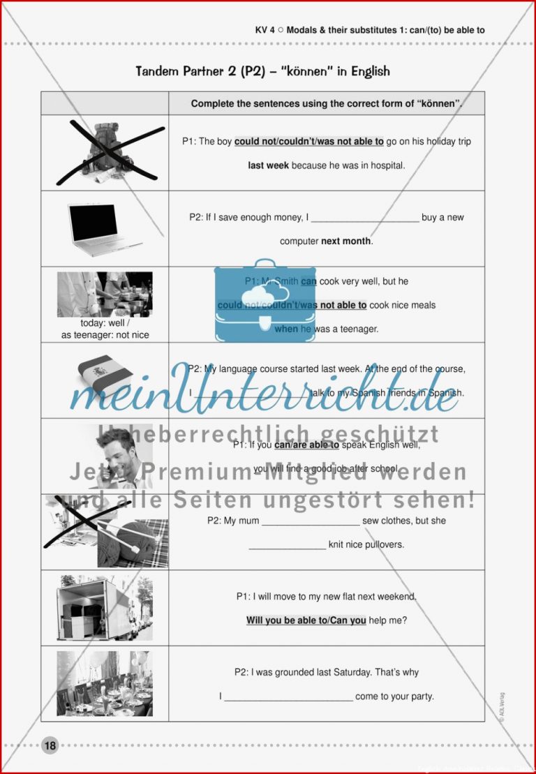 Modals & their Substitutes Simple Present Simple Past