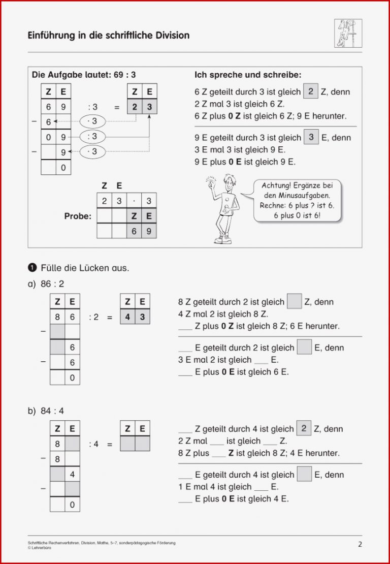 Multiplikation Division · Arbeitsblätter · sonderpädagogik