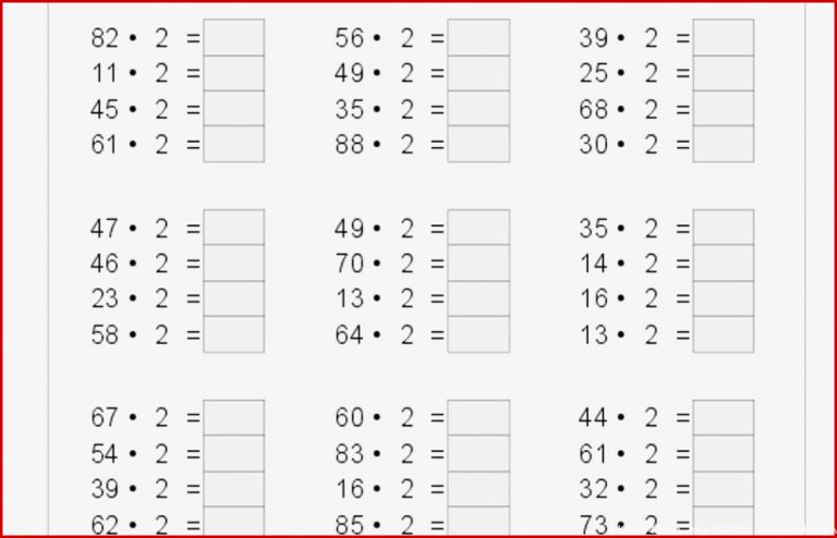 Multiplikation Mathe Arbeitsblätter Klasse 4 Zum