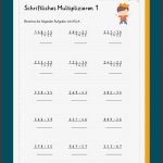 Multiplikation Mehrstelliger Zahlen Arbeitsblätter Neue