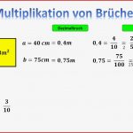 Multiplikation Von Brüchen