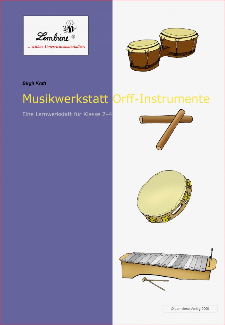 Musikwerkstatt orff Instrumente