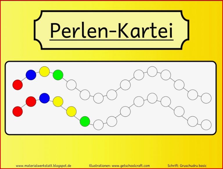 Muster fortsetzen Klasse 1 Muster fortsetzen