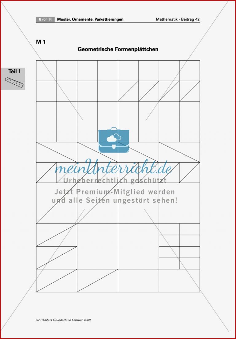 Muster Zeichnen Grundschule Arbeitsblatt