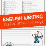 My Christmas Holidays Writing Speaking 2 Fach