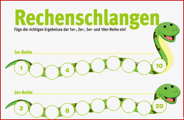 Nachbaraufgaben Einmaleins Arbeitsblatt