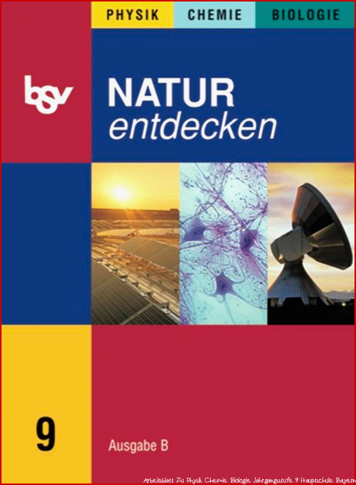Natur entdecken Ausgabe B Mittelschule Bayern 9