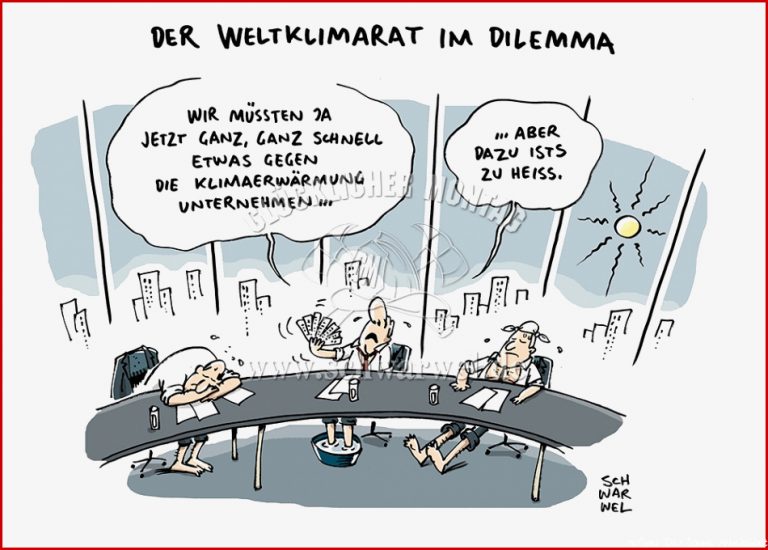 Natur Umwelt Schwarwel Karikatur