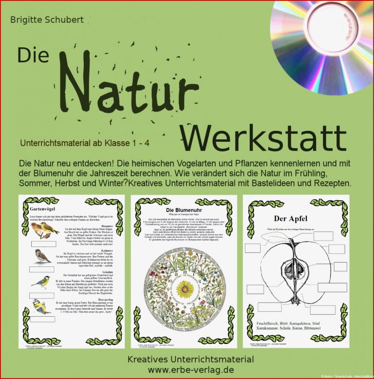 Natur Werkstatt Grundschule Arbeitsblatt Unterrichtsmaterial