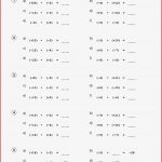 Negative Zahlen Arbeitsblätter Worksheets