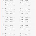 Negative Zahlen Arbeitsblätter Worksheets