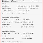 Negative Zahlen Übungen Rechnen Mit Negativen Zahlen In