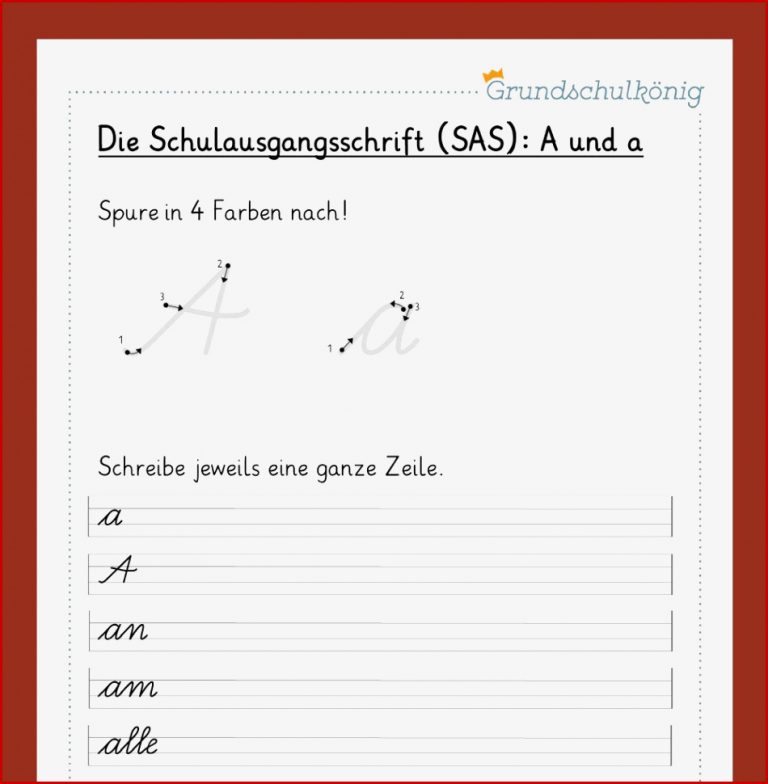 Neu im Shop Der Grundkurs „Buchstaben schreiben lernen