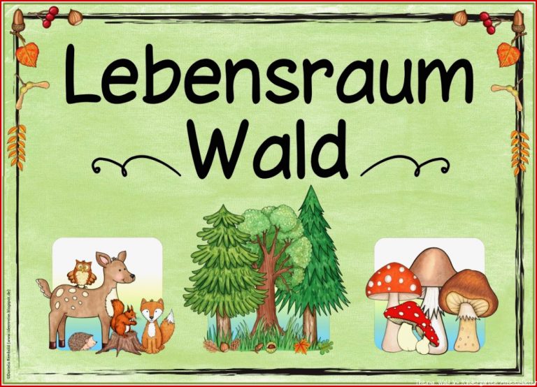 Neues themenplakat Zum Wald Nächste Woche Starten Wir Im