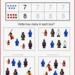 Ninjago Number Worksheets