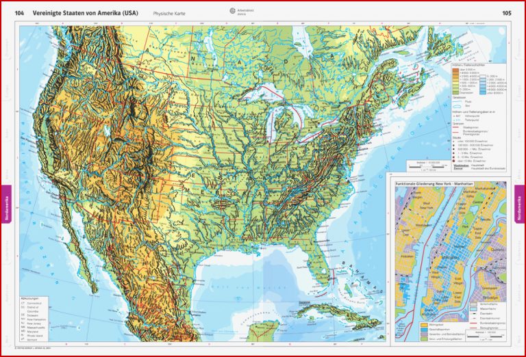 Nordamerika – Interaktiver Atlas – schulatlas