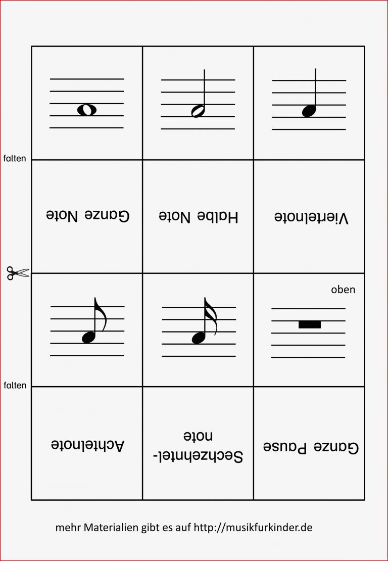 Notenlehre Grundschule Arbeitsblätter Worksheets