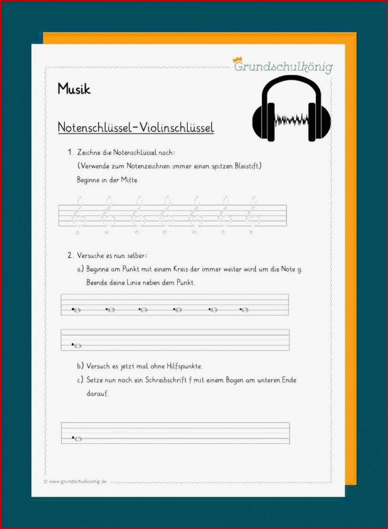 Notenschlüssel Grundschule Niedersachsen Kinderbilder