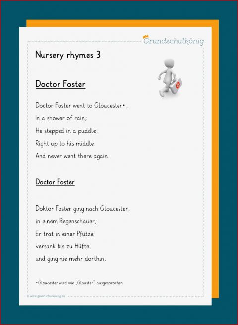 Nursery Rhymes / Englische Kinderreime