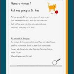 Nursery Rhymes / Englische Kinderreime