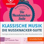 Nussknacker Suite Grundschule Arbeitsblatt Debbie